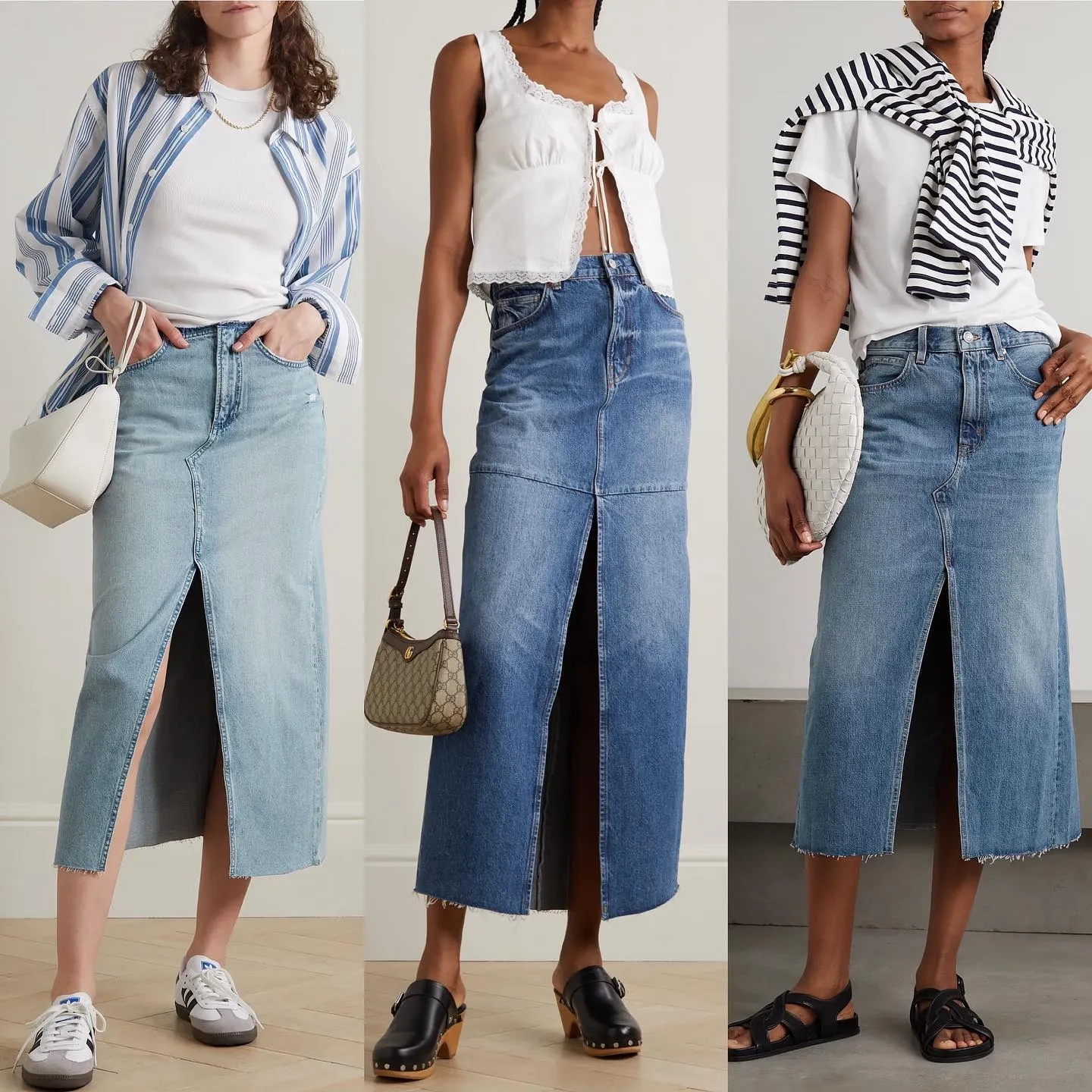 Модні образи зі спідницями на літо 2023 Модні образи зі спідницями на літо 2023