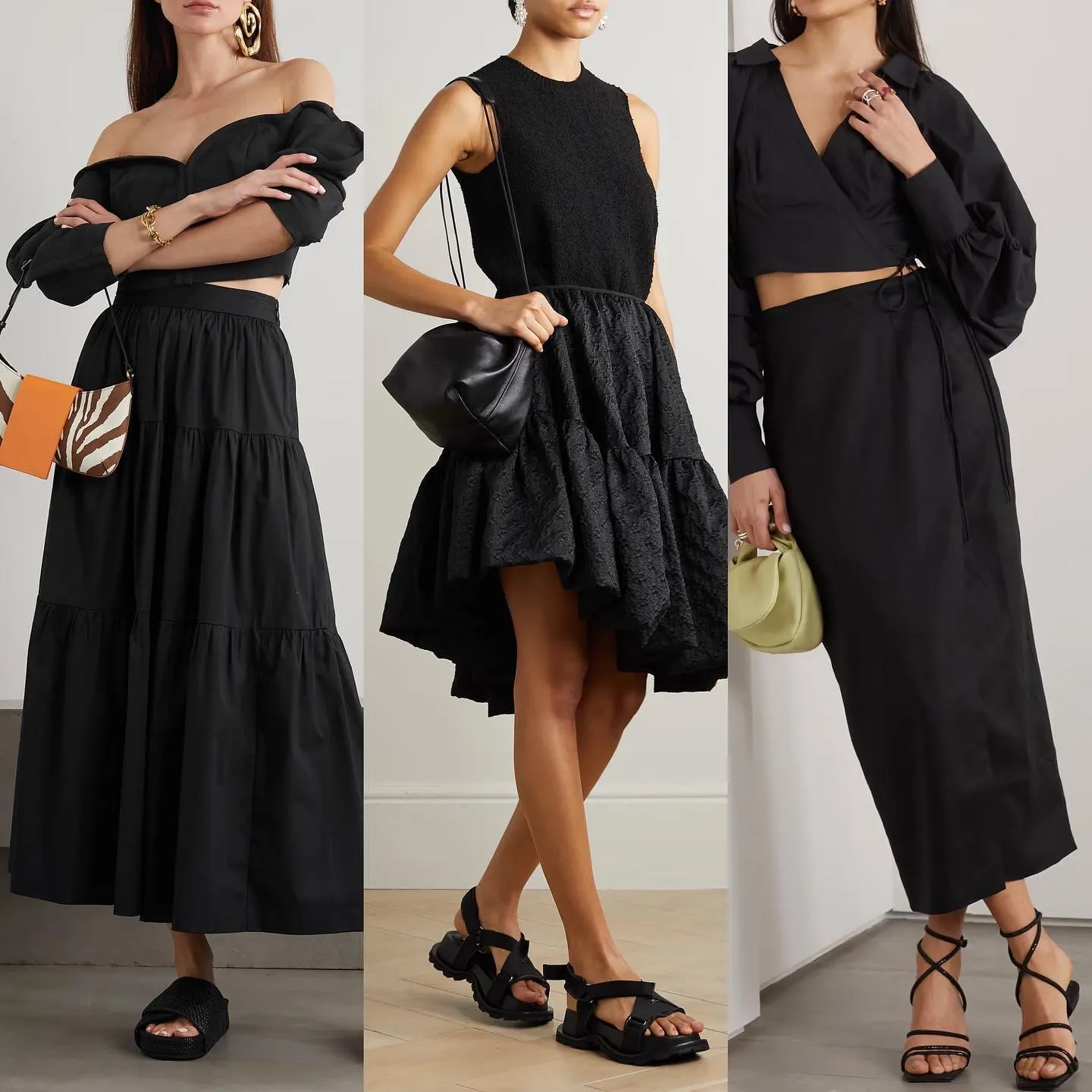 Модні образи зі спідницями на літо 2023 Модні образи зі спідницями на літо 2023