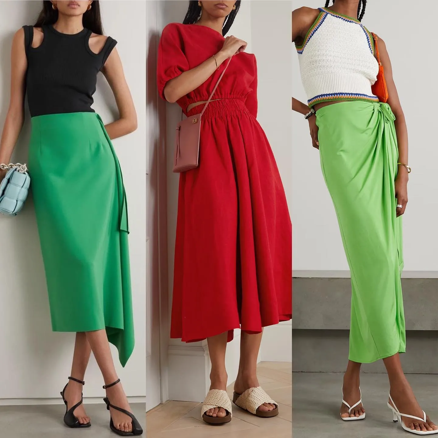 Модні образи зі спідницями на літо 2023 Модні образи зі спідницями на літо 2023