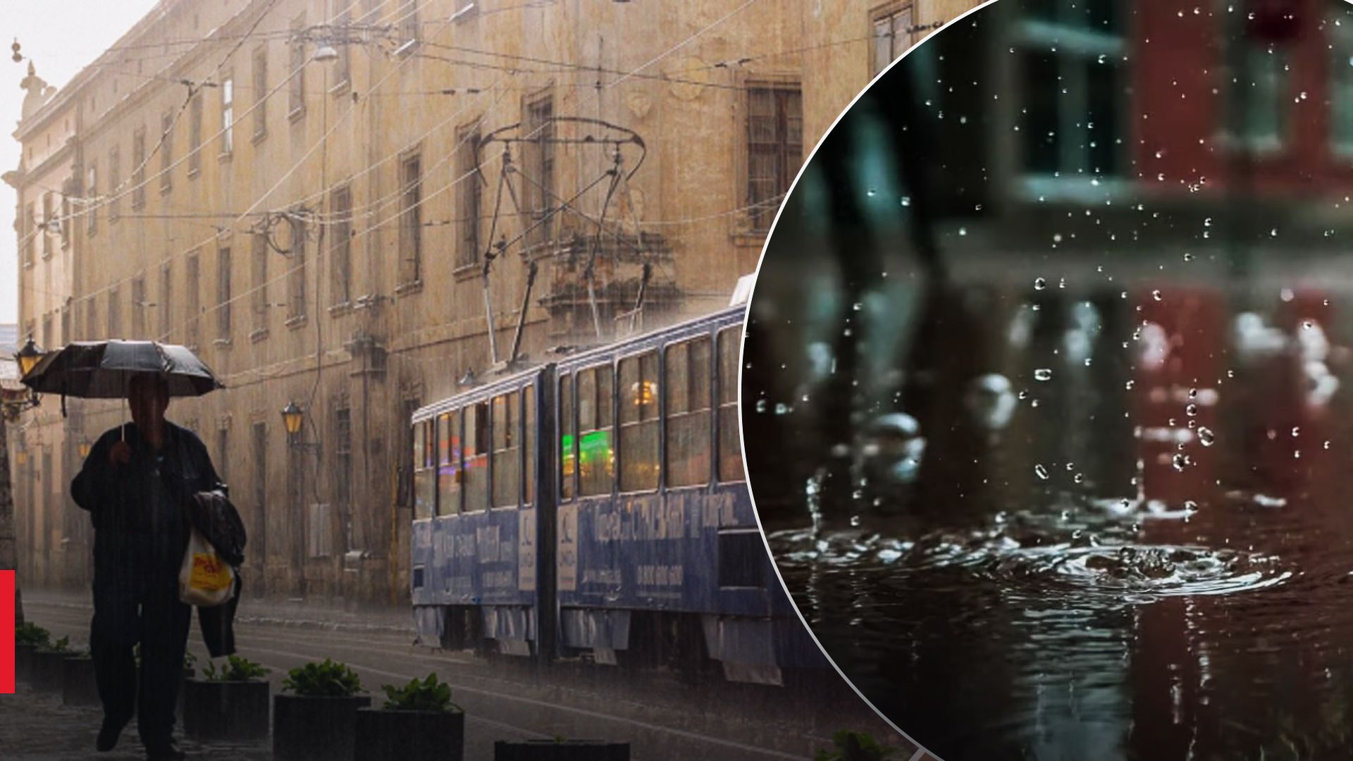 Львов накрыл сильный ливень: некоторые улицы подтопило - 24 Канал