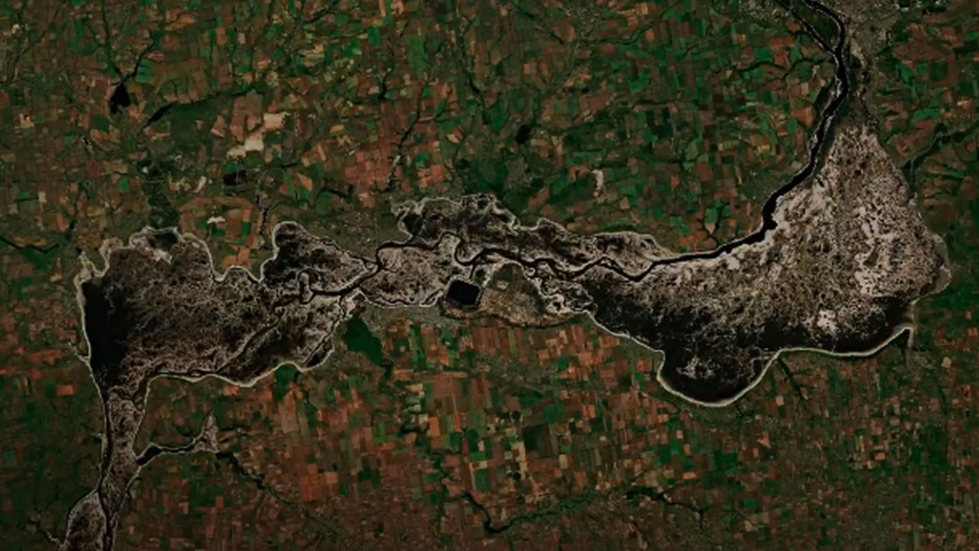 Каховское водохранилище уже фактически не существует - 24 Канал