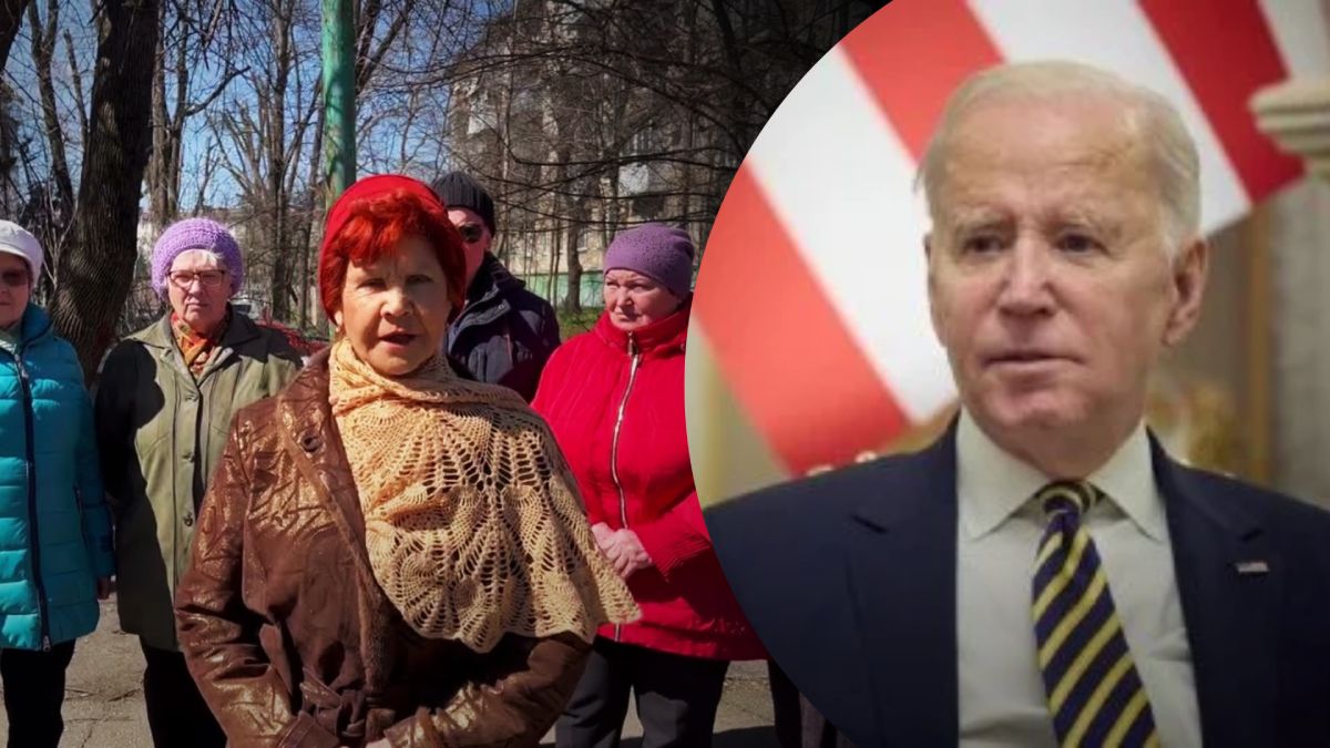 Бабки з загонів Путіна наговорили маячні про Байдена Бабки з загонів Путіна наговорили маячні про Байдена