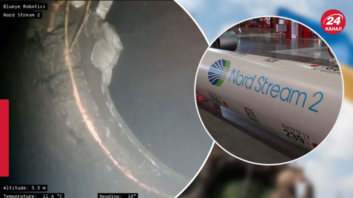 Який вигляд мають Північні потоки після підриву Який вигляд мають Північні потоки після підриву