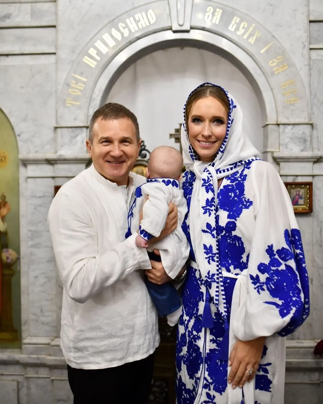 Образ на хрестини для батьків та хрещених Образ на хрестини для батьків та хрещених