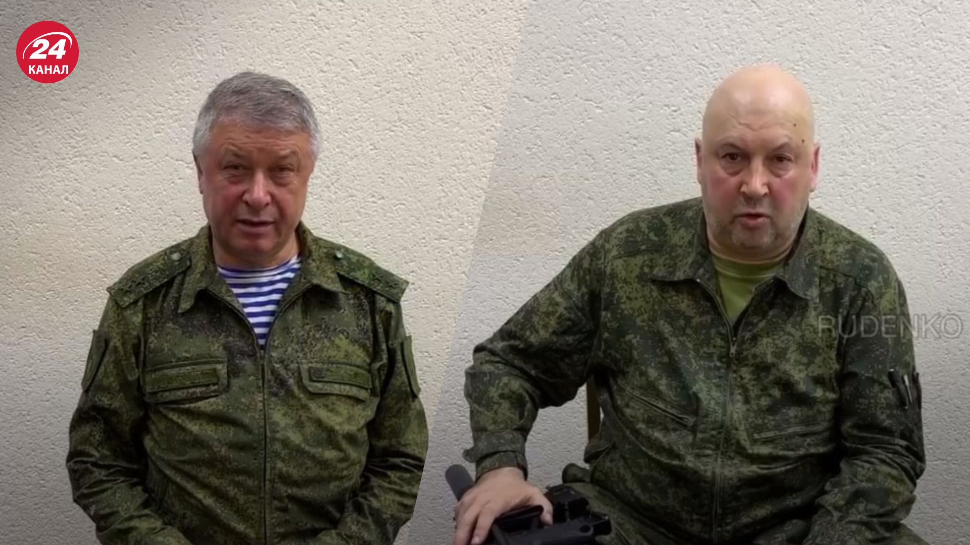 Алексєєв та Суровікін записали звернення до вагнерівців