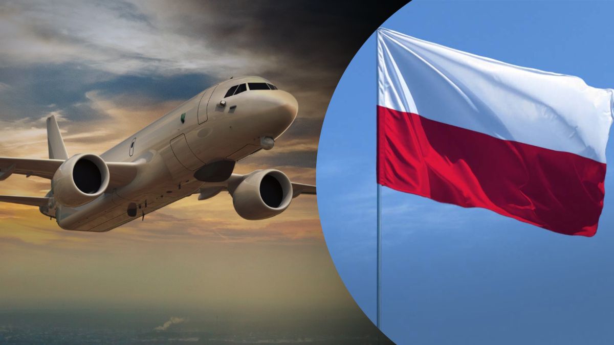 Польский самолет залетел в воздушное пространство Украины