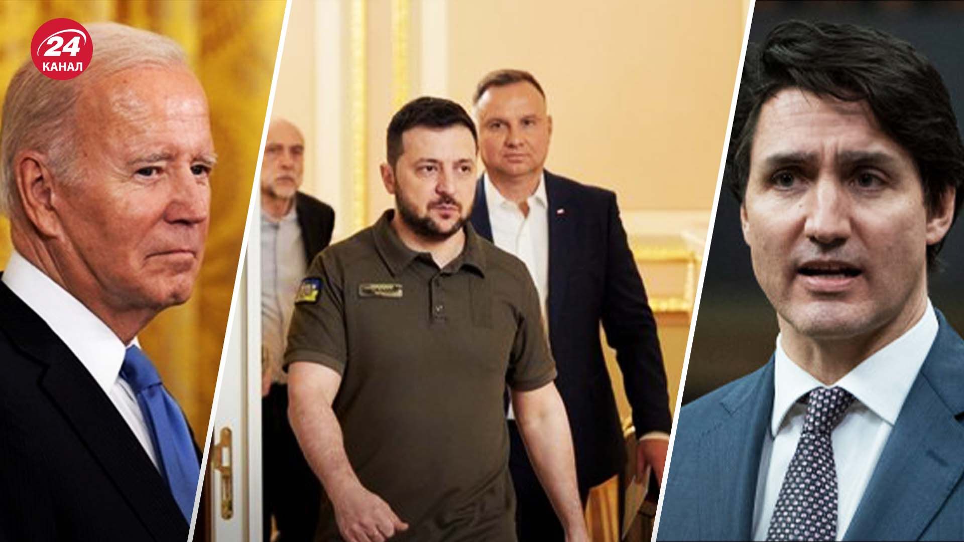 Акцент на дальнобойных боеприпасах: Зеленский пообщался с Байденом и Трюдо - 24 Канал Акцент на дальнобойных боеприпасах: Зеленский пообщался с Байденом и Трюдо - 24 Канал