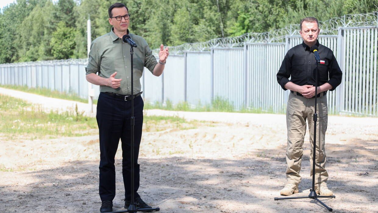 Польша укрепила границы с Беларусью и Россией Польша укрепила границы с Беларусью и Россией