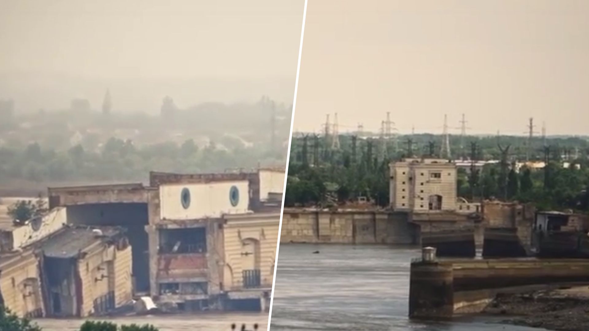 Каховська ГЕС сьогодні - як виглядає зруйнована дамба через 3 тижні після підриву - 24 Канал Каховська ГЕС сьогодні - як виглядає зруйнована дамба через 3 тижні після підриву - 24 Канал