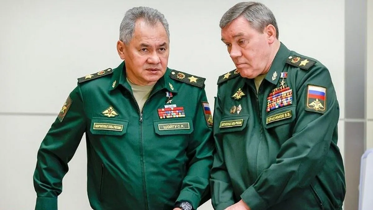 Сергей Шойгу и Валерий Герасимов