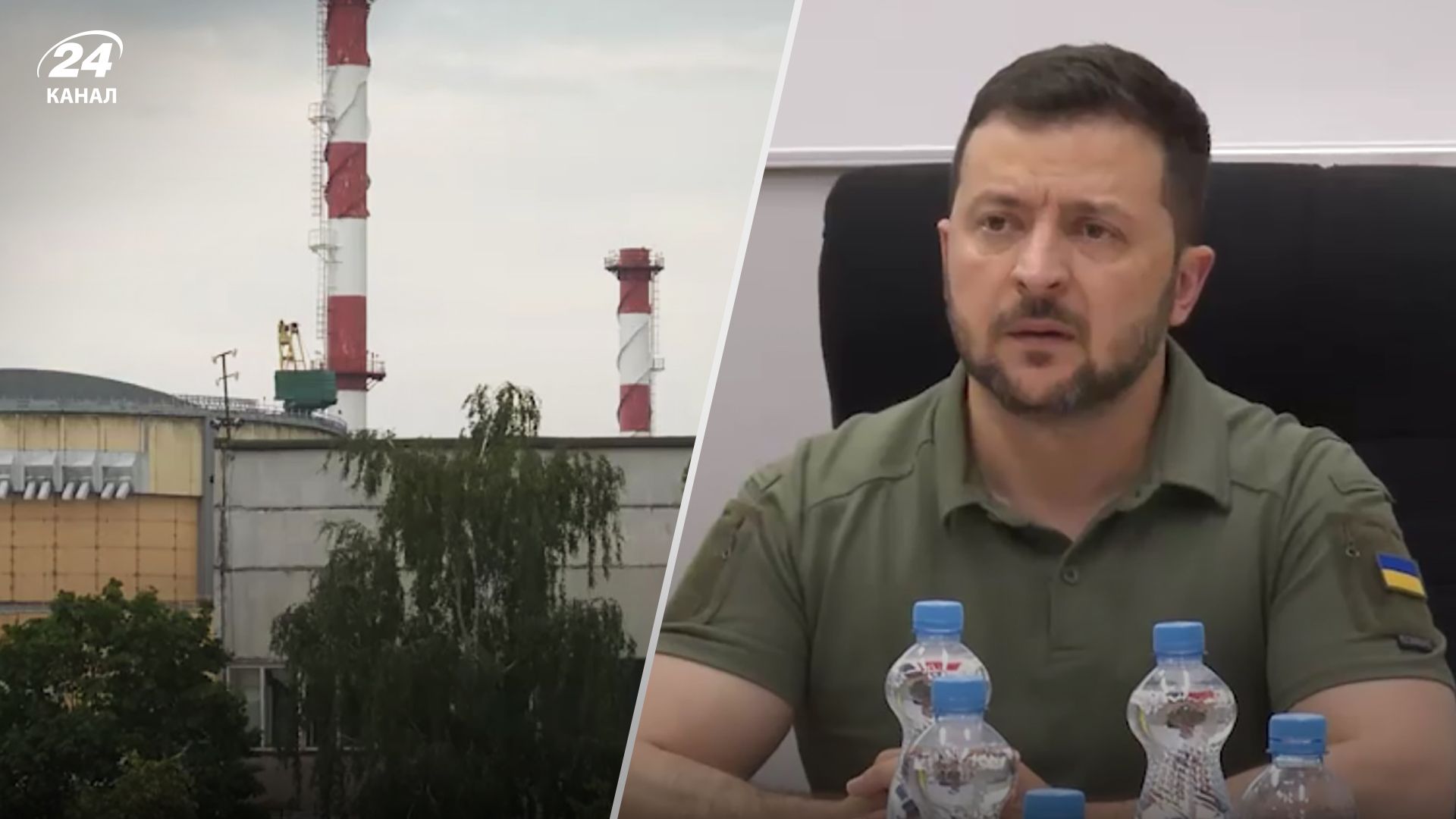 Владимир Зеленский провел заседание Ставки на Ровенской АЭС - Новости Украины - 24 Канал