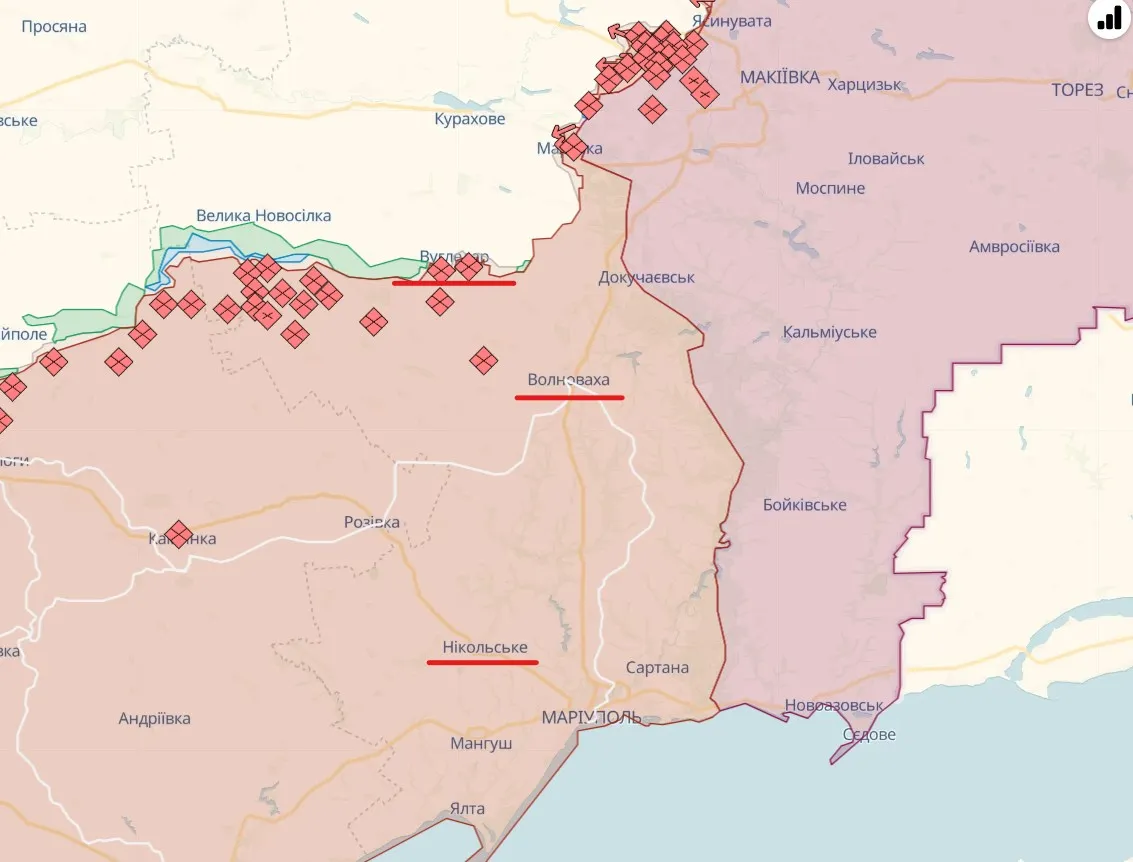 Де міг перебувати окупант / Скриншот