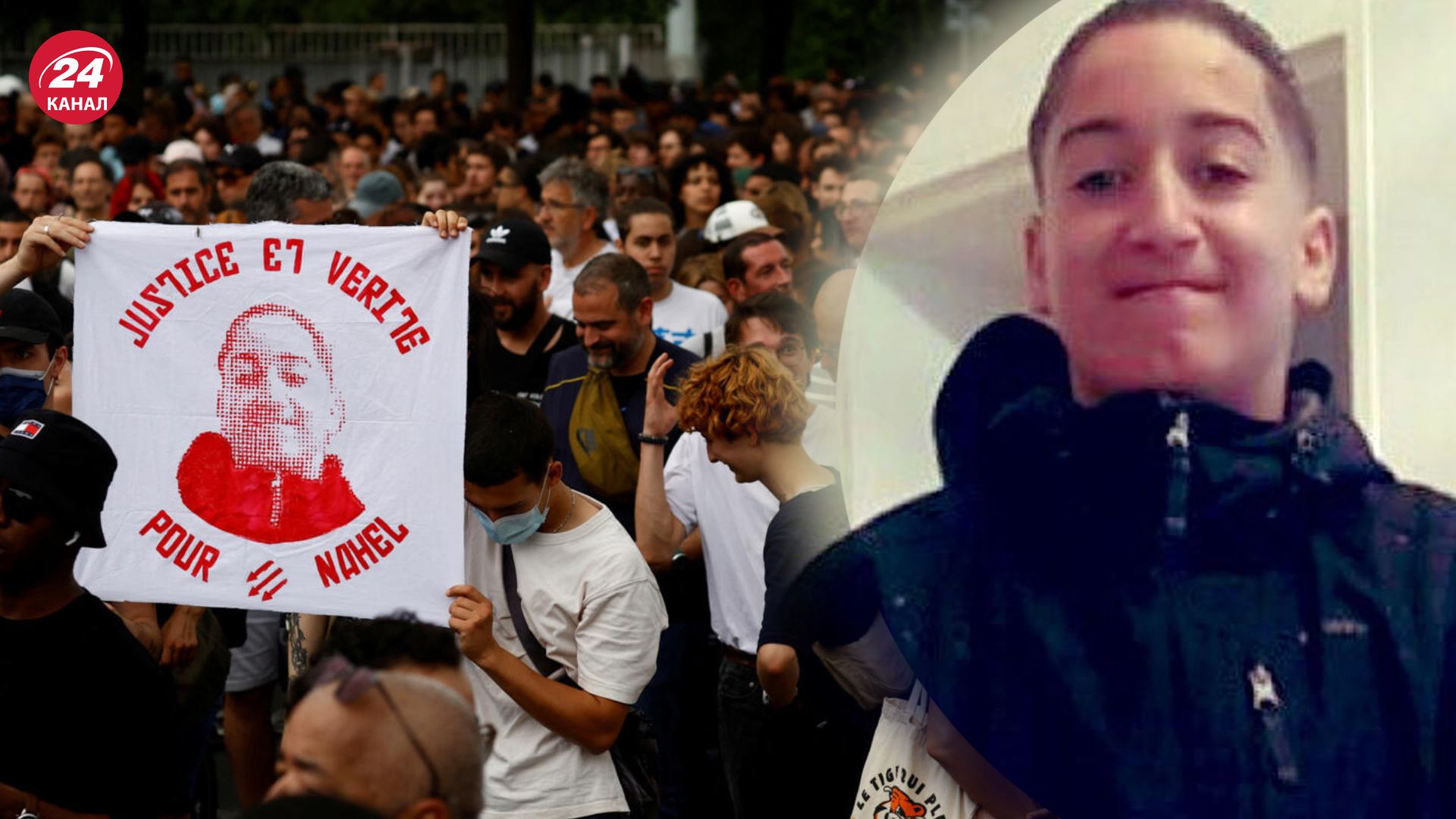 Бабуся підлітка закликала протестувальників зунинитися Бабуся підлітка закликала протестувальників зунинитися