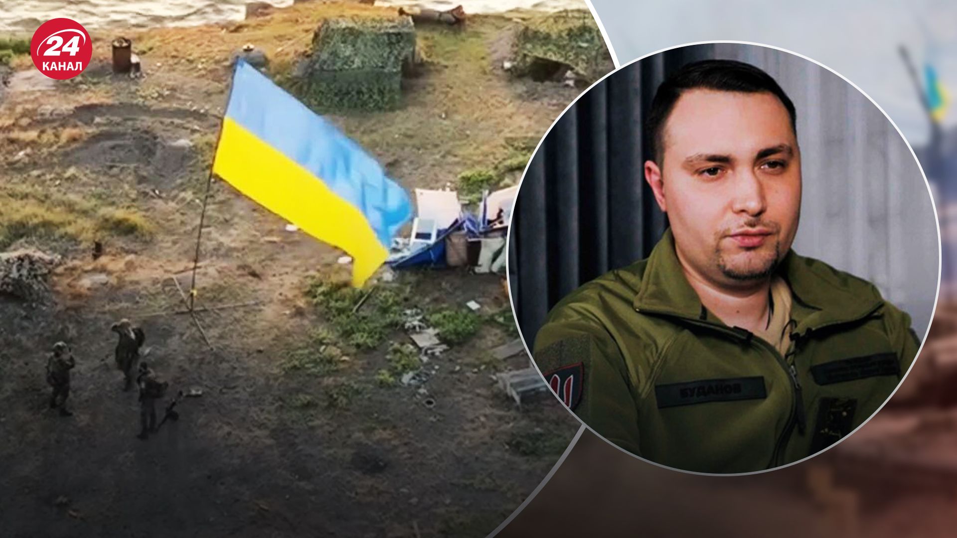 На Зміїному встановили прапор, що "дивиться на Крим" На Зміїному встановили прапор, що "дивиться на Крим"