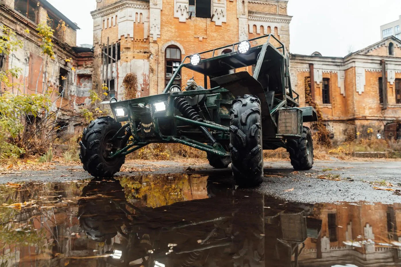 На багі встановлюють якісні німецькі двигуни