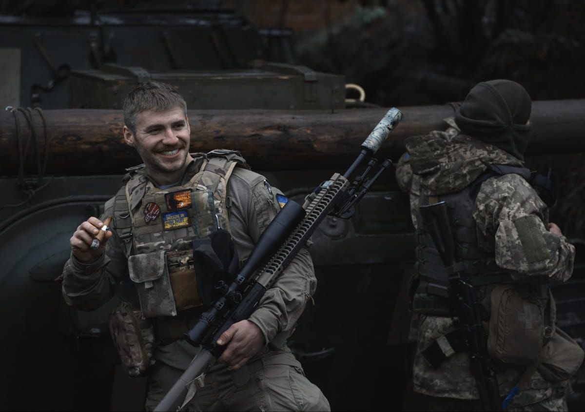 Маркус розповів про трофейну зброю під час наступу Маркус розповів про трофейну зброю під час наступу