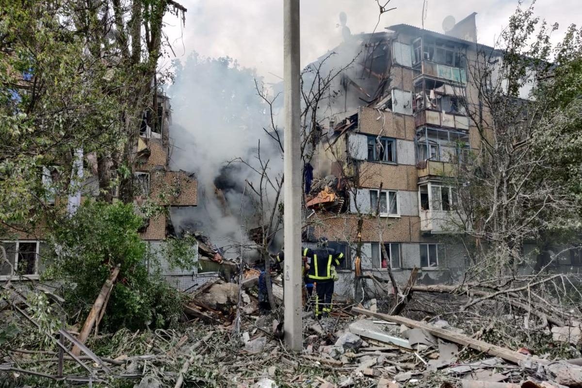 Бахмут повністю зруйнований окупантами Бахмут повністю зруйнований окупантами