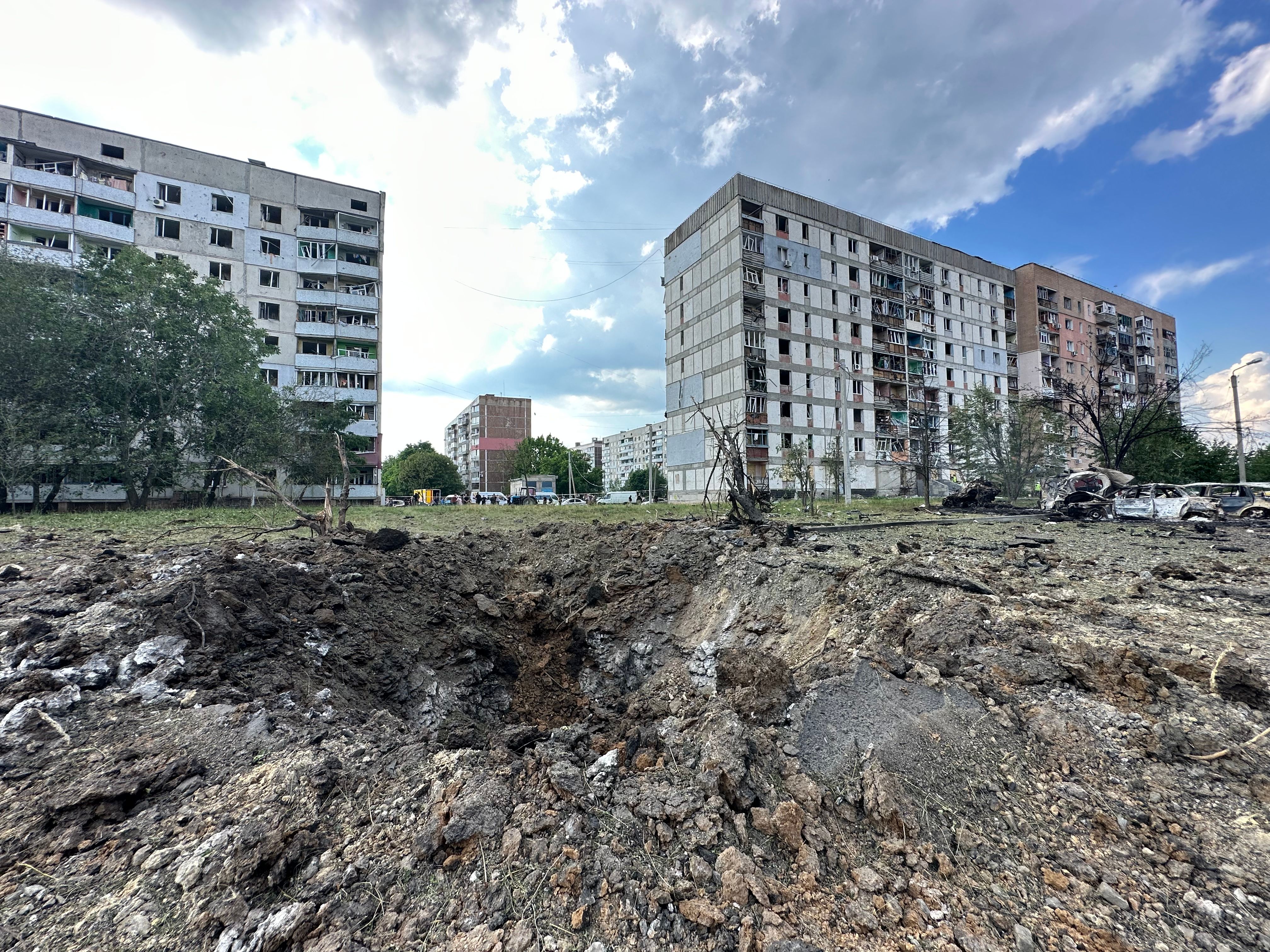 Росія вдарила по Первомайському вдруге Росія вдарила по Первомайському вдруге