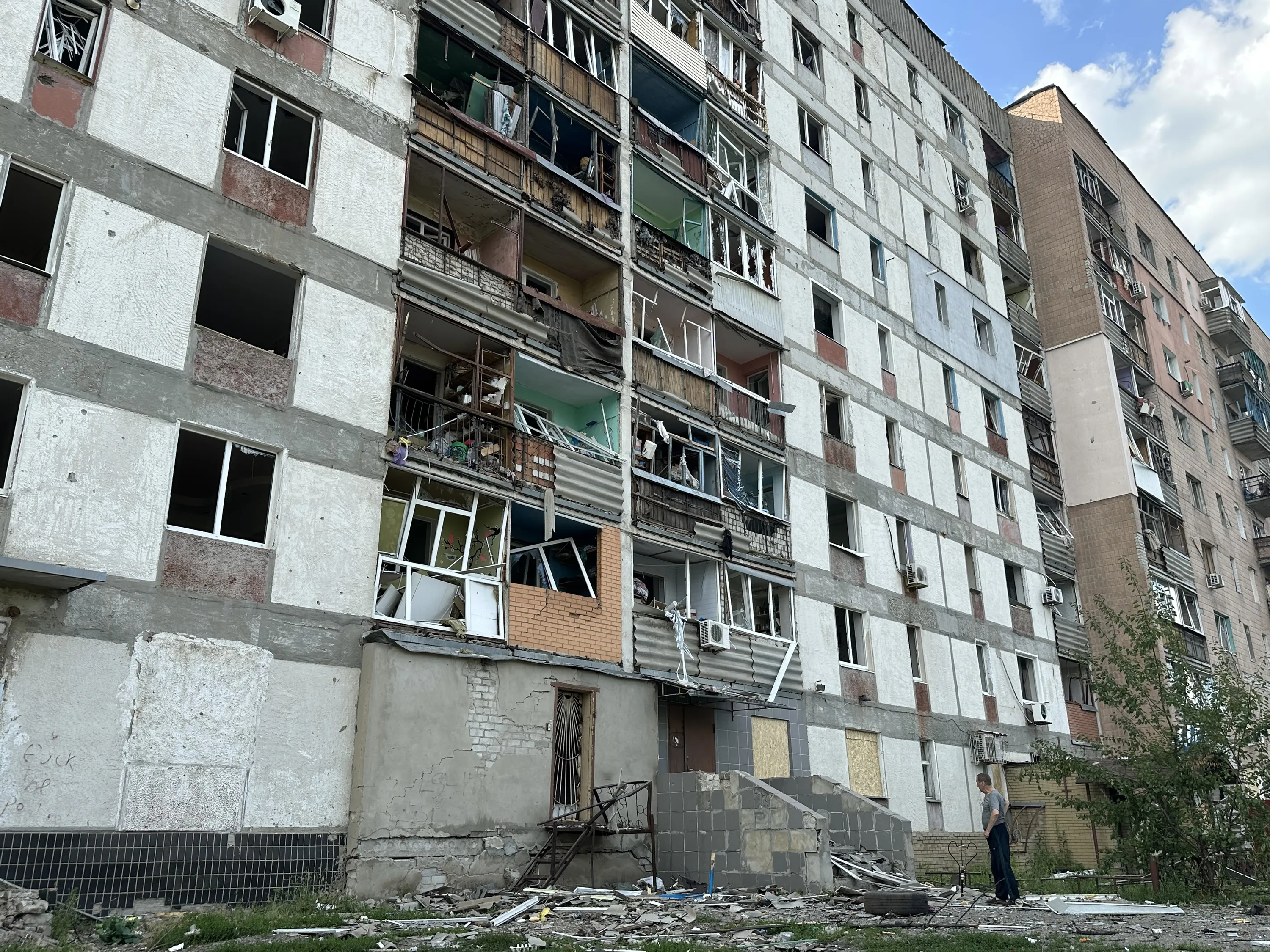 Росія вдарила по Первомайському Росія вдарила по Первомайському