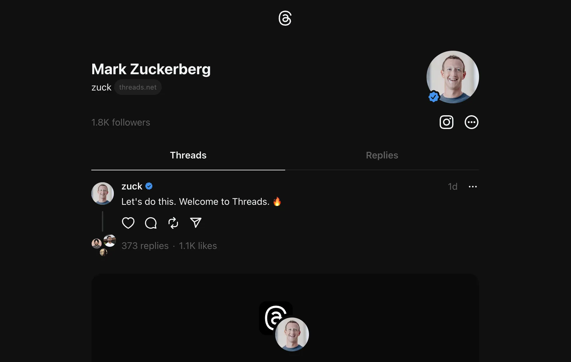 Профіль Марка Цукерберга