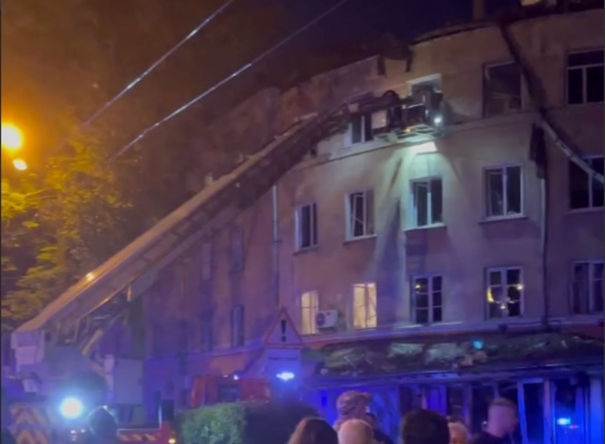 Пострадал многоквартирный дом во Львове Пострадал многоквартирный дом во Львове