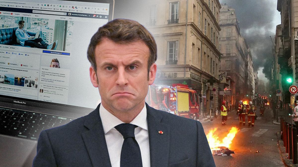 Еммануель Макрон пропонує заблокувати соцмережі у Франції, щоб зупинити протести