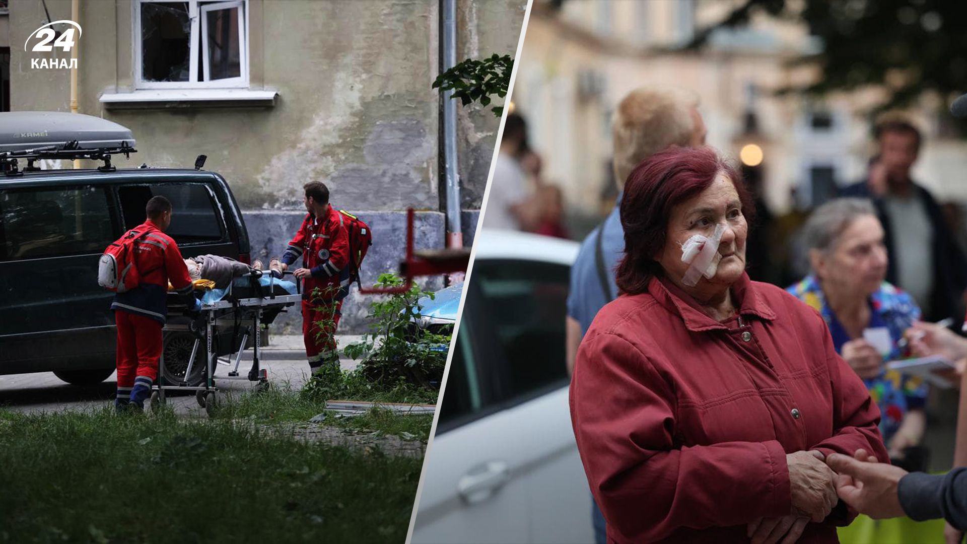 У якому стані постраждалі від удару по будинку у Львові