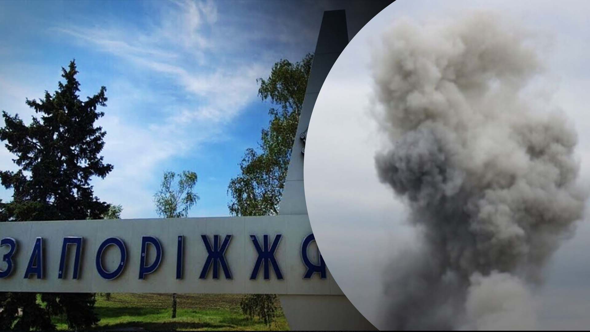 Росія вдарила по Запоріжжю Росія вдарила по Запоріжжю