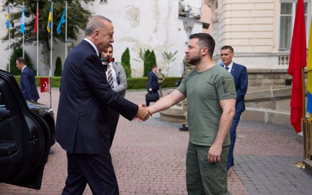 Зеленський зустрінеться з Ердоганом у Туреччині