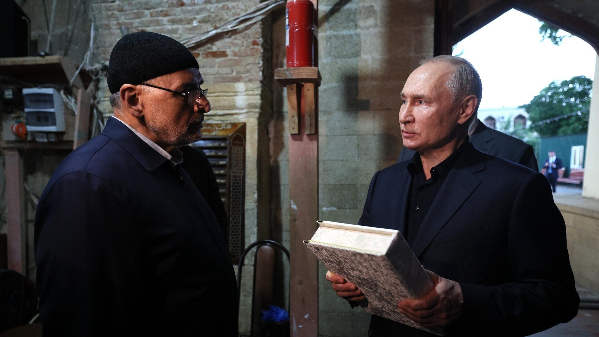 Владимир Путин в Дагестане