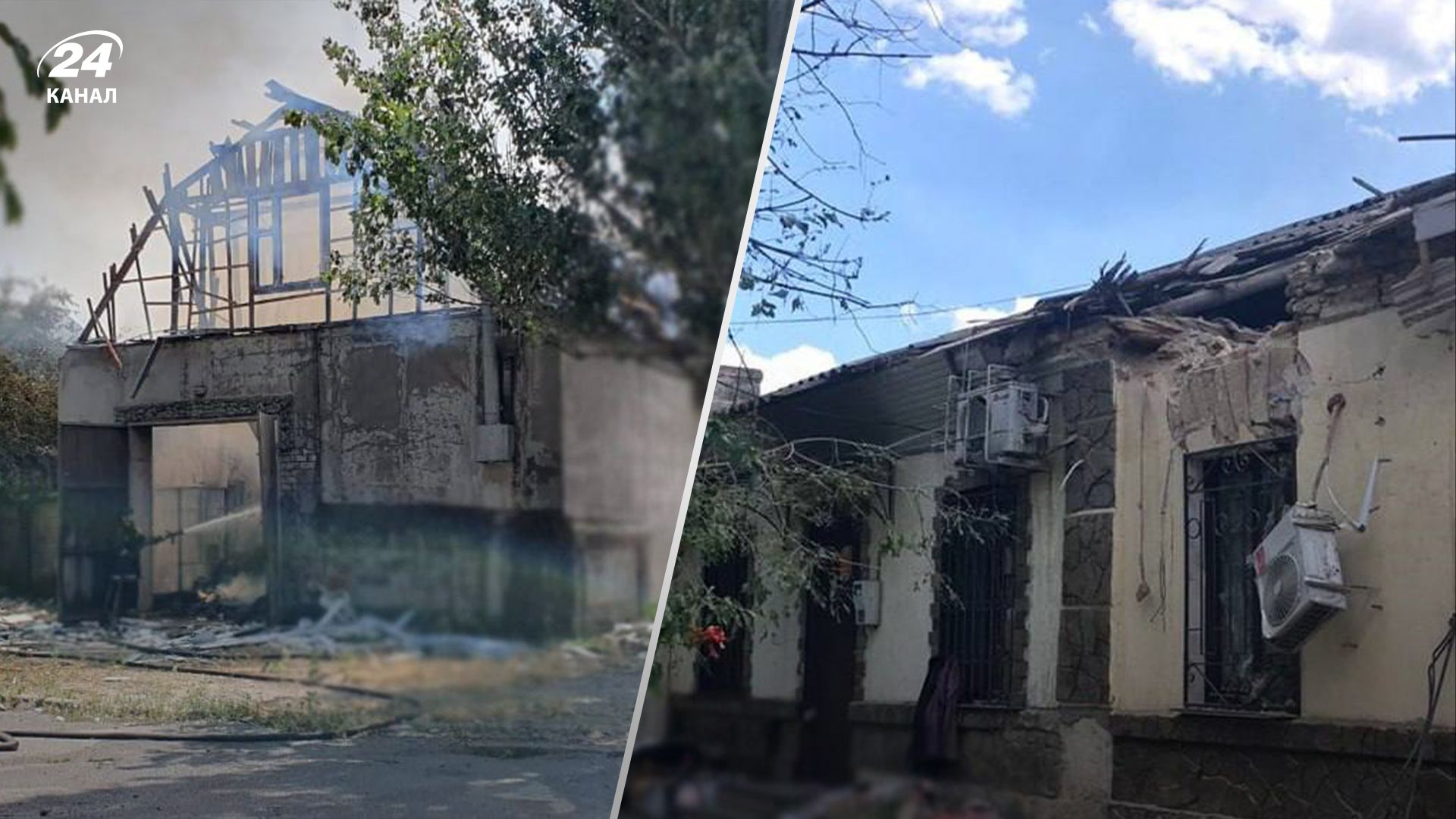 Окупанти обстріляли гуманітарний хаб у Херсоні - 24 Канал Окупанти обстріляли гуманітарний хаб у Херсоні - 24 Канал