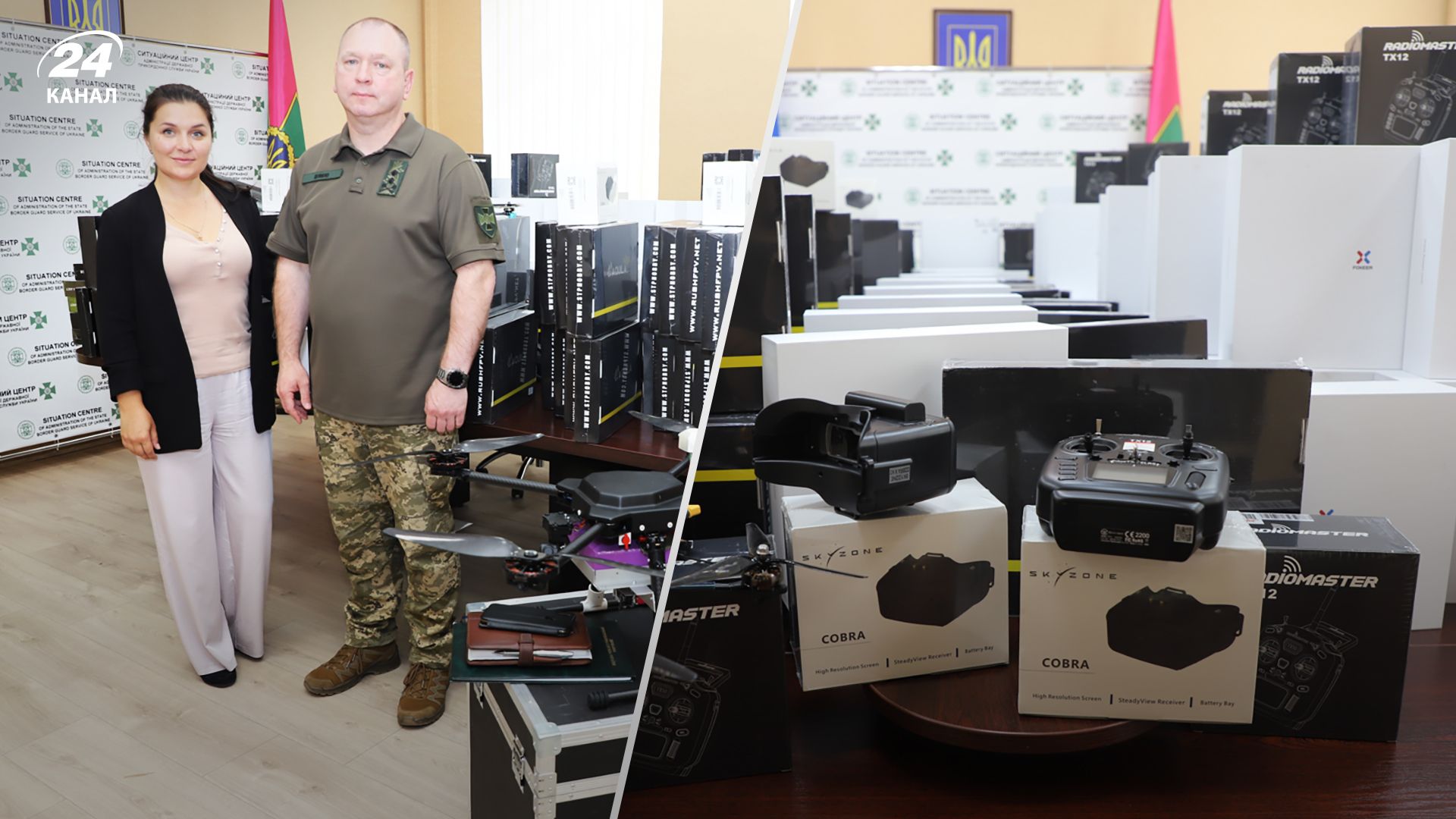 Прикордонники отримали 200 FPV-вбивць окупантів від фонду Олександра Трухіна Прикордонники отримали 200 FPV-вбивць окупантів від фонду Олександра Трухіна