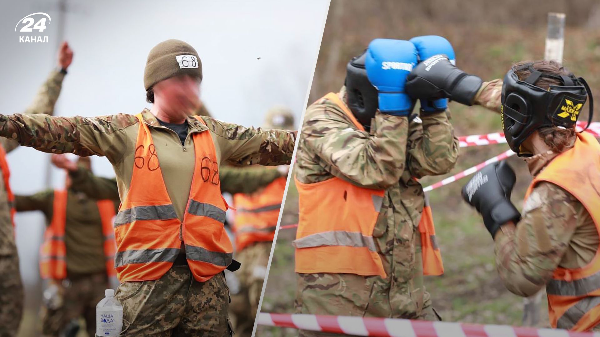Первая женщина-военнослужащий прошла Q-курс ССО Украины - кадры - 24 Канал Первая женщина-военнослужащий прошла Q-курс ССО Украины - кадры - 24 Канал