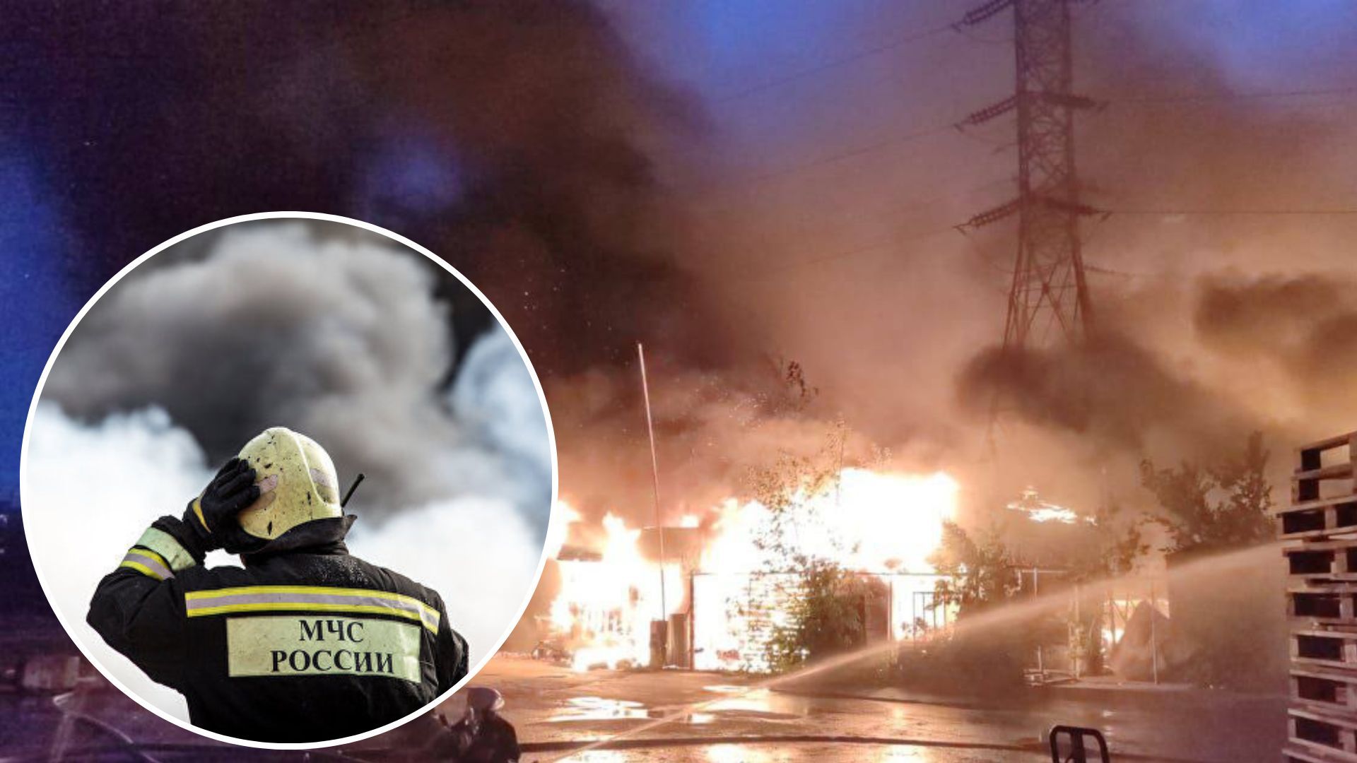 У Росії виникло багато пожеж вночі 12 липня У Росії виникло багато пожеж вночі 12 липня