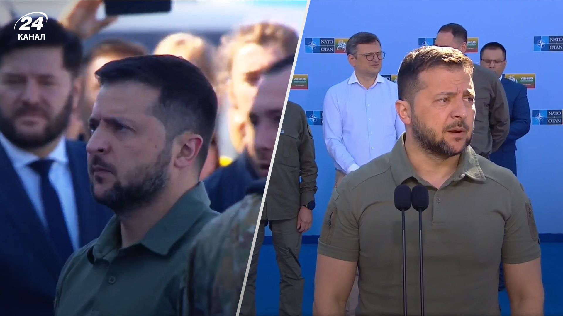 Мы хотим быть на одной странице понимания, – Зеленский выступил перед СМИ на саммите НАТО - 24 Канал