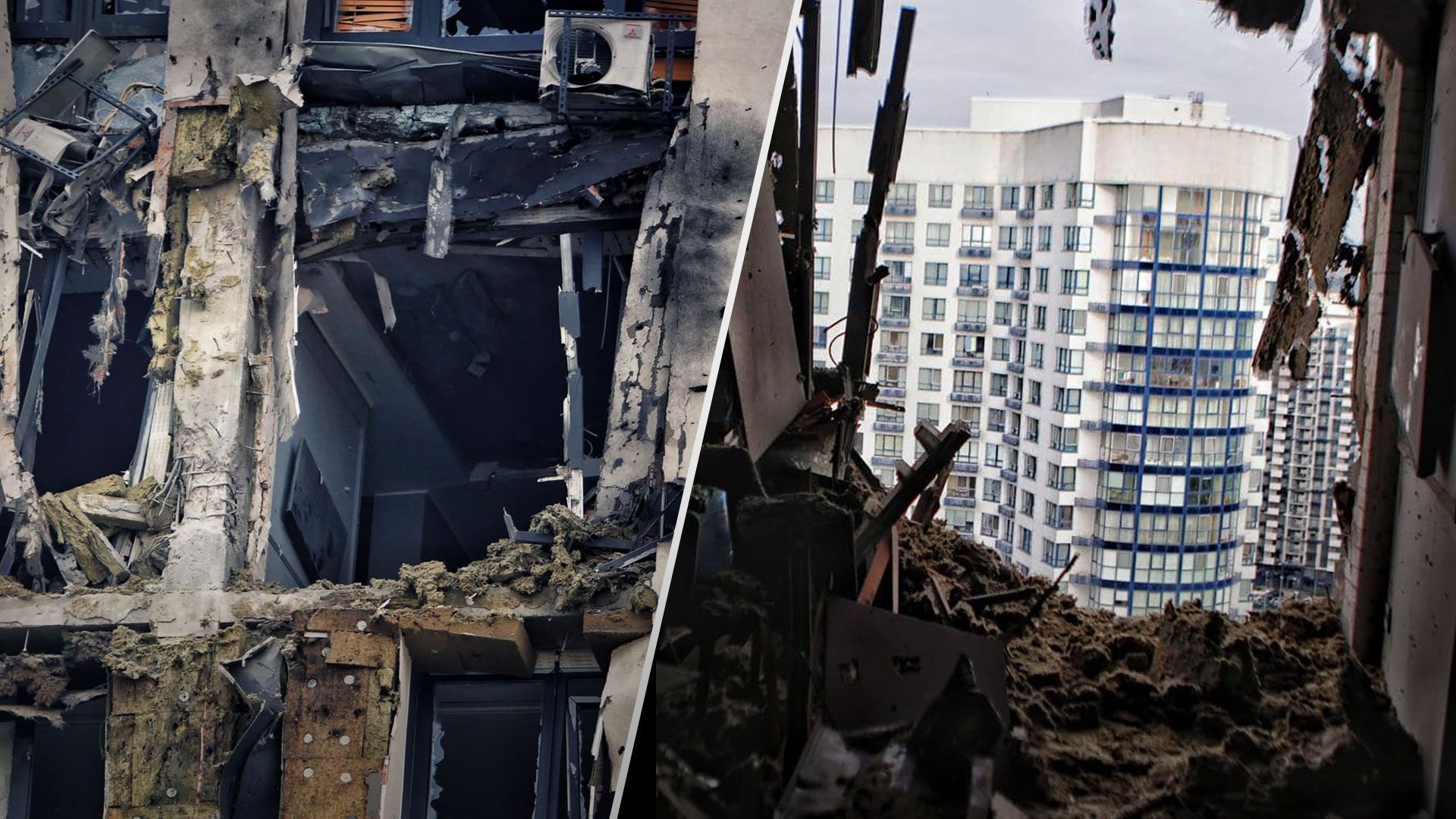 Атака на Київ 13 липня - патрульні показали відео після вибуху Шахедів у Києві - 24 Канал