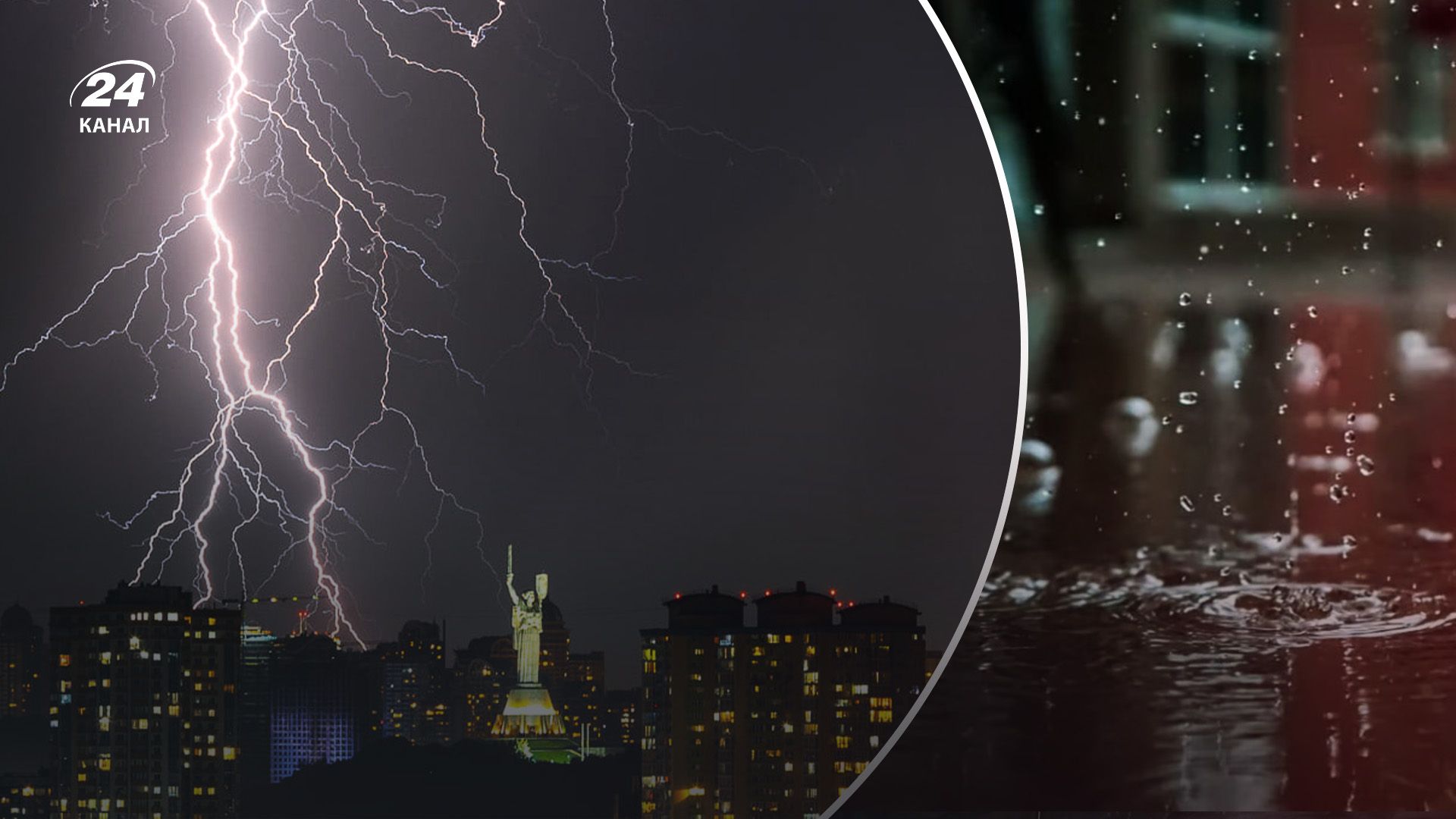 Непогода в Киевской и Львовской областях Непогода в Киевской и Львовской областях