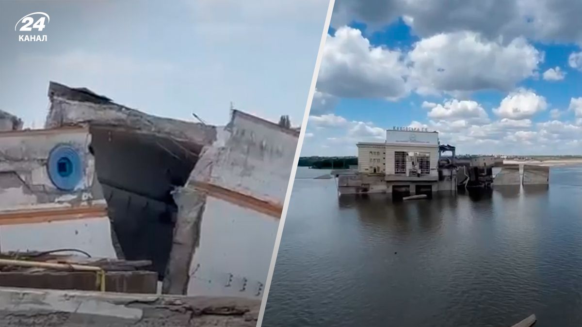 Каховская ГЭС сейчас - 24 Канал