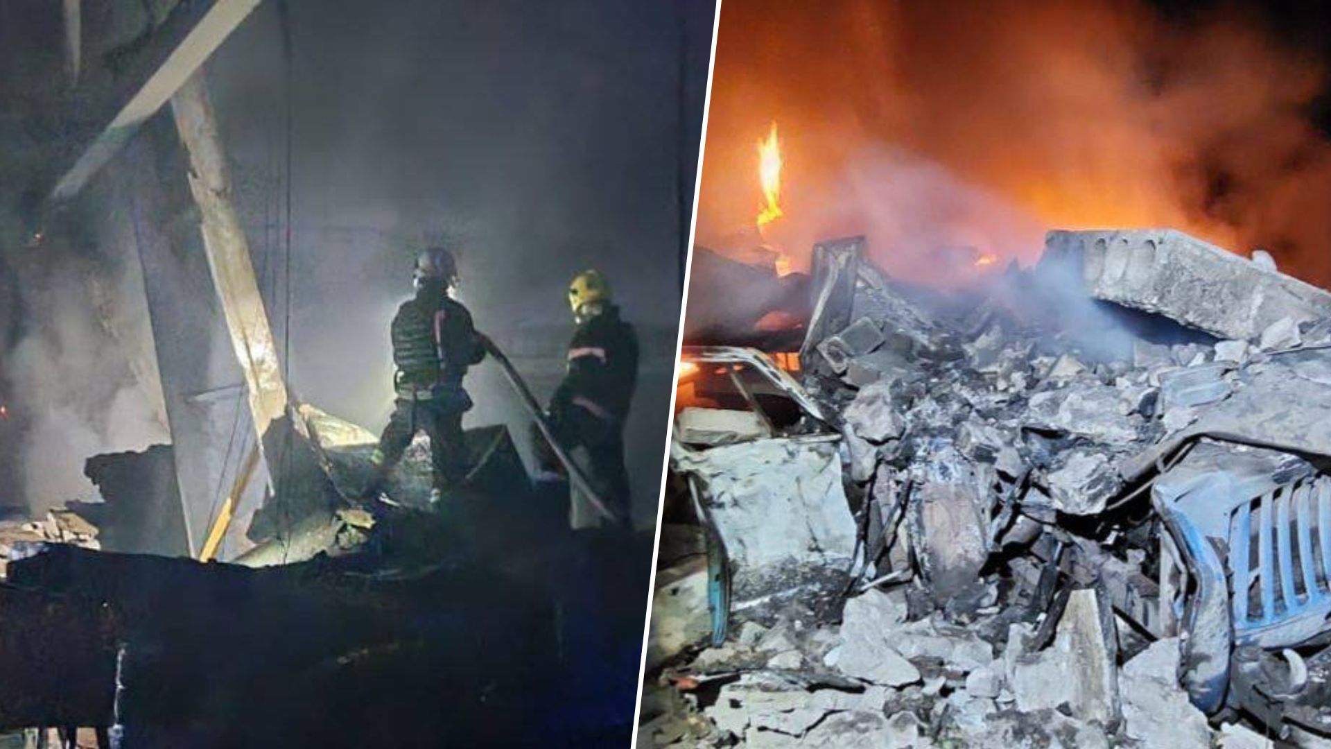 У Кривому Розі є влучання "Шахедів" У Кривому Розі є влучання "Шахедів"