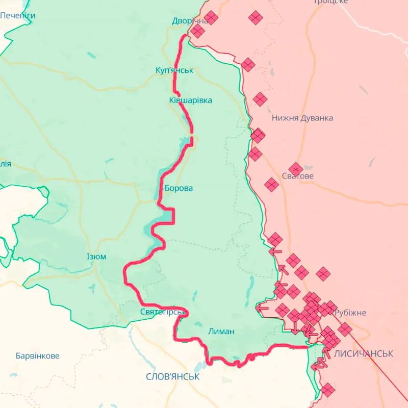 Стратегічна лінія, на яку хочуть вийти окупанти