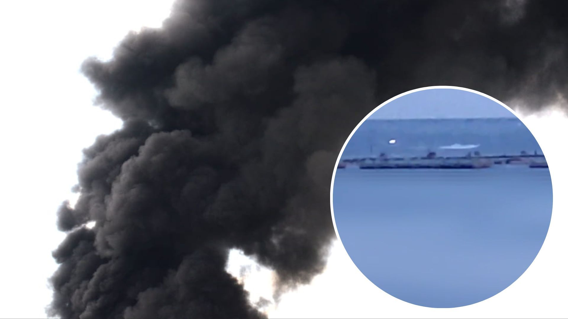 Як виглядає комбінована атака дронів на Севастополь Як виглядає комбінована атака дронів на Севастополь