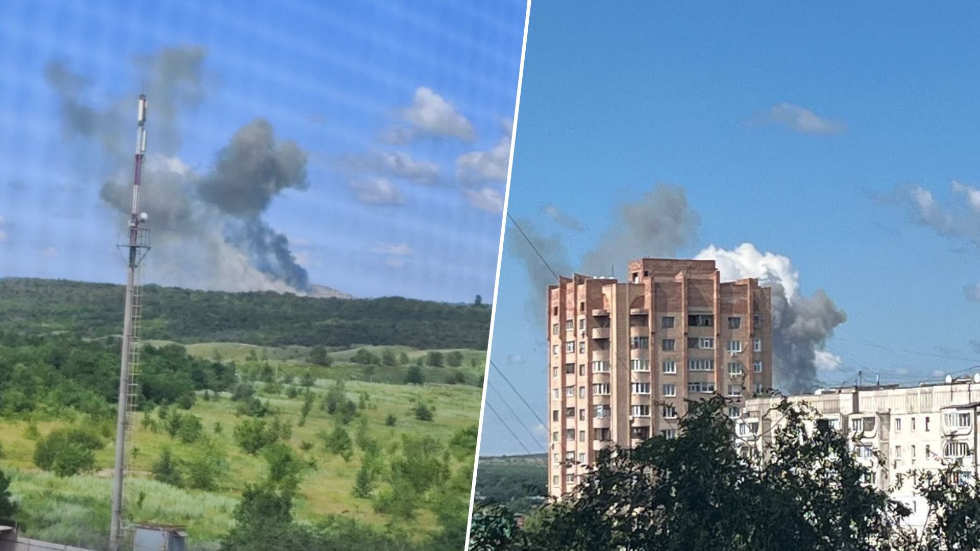 В оккупированных Луганске, Бердянске и Мариуполе раздались взрывы 16 июля