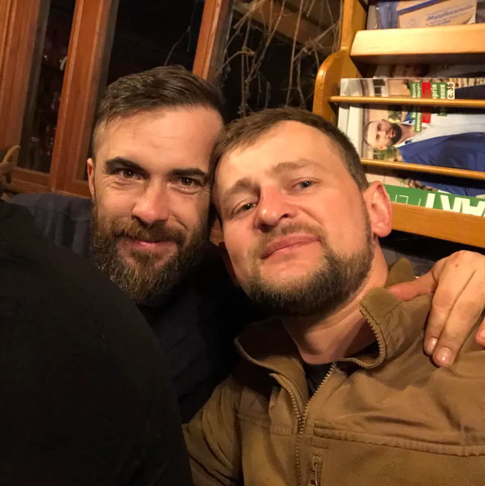 Дяговец с кумом Дяговец с кумом