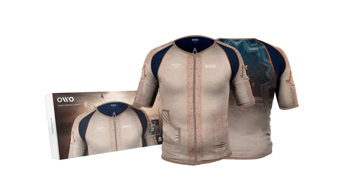 Ubisoft випустить спеціальний костюм для імітації відчуттів у відеогрі Assassin's Creed Ubisoft випустить спеціальний костюм для імітації відчуттів у відеогрі Assassin's Creed