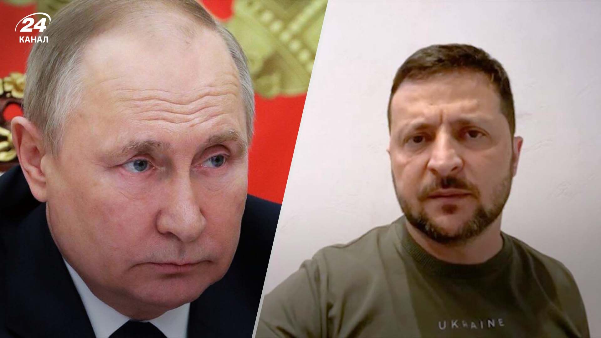 Зеленский назвал Путина фашистом и сравнил его с Гитлером