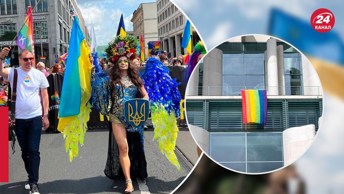 Украинцы на прайде в Берлине Украинцы на прайде в Берлине