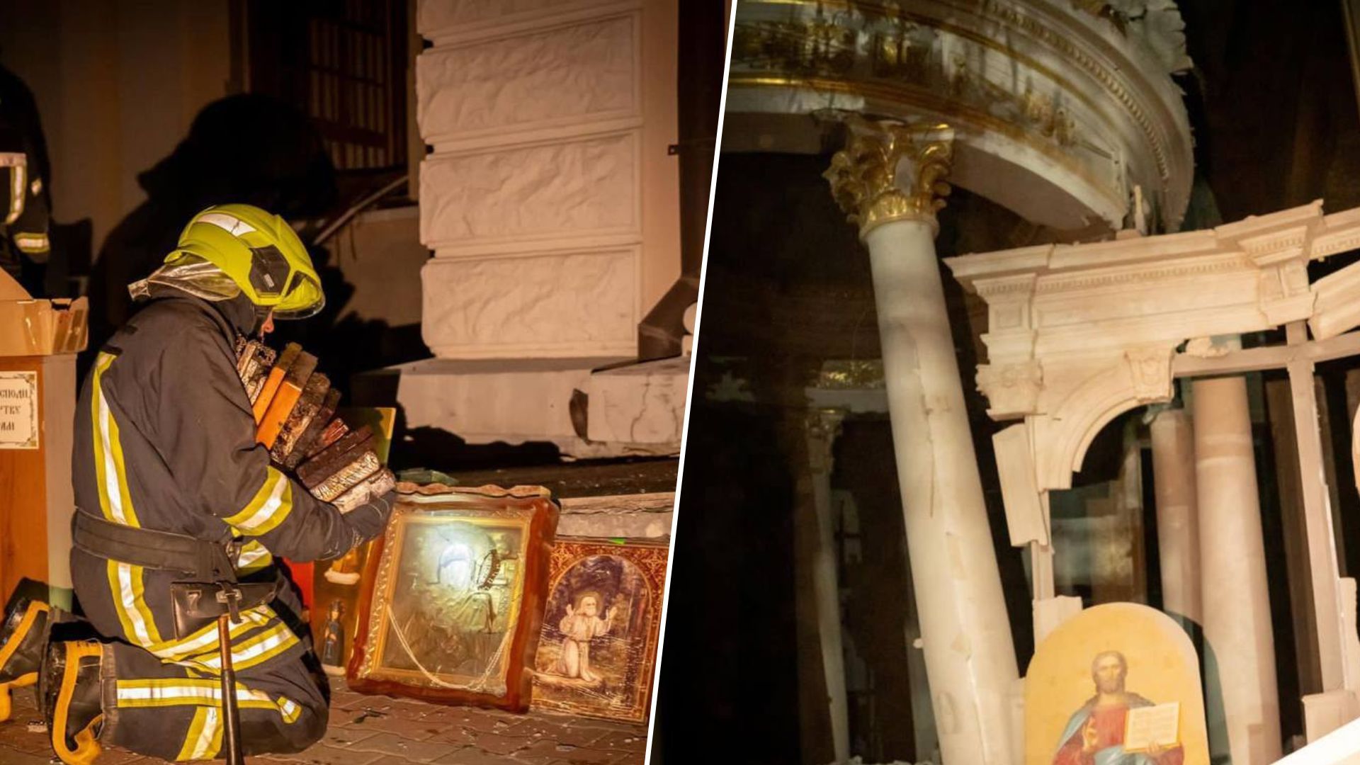 В Одесі внаслідок атаки зруйнований найбільший православний собор