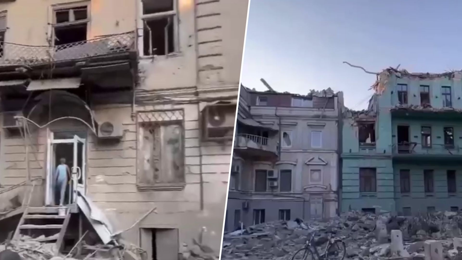 Россия атаковала центр Одессы, охраняемый ЮНЕСКО