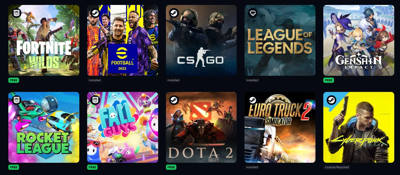 Бібліотека ігор Бібліотека ігор