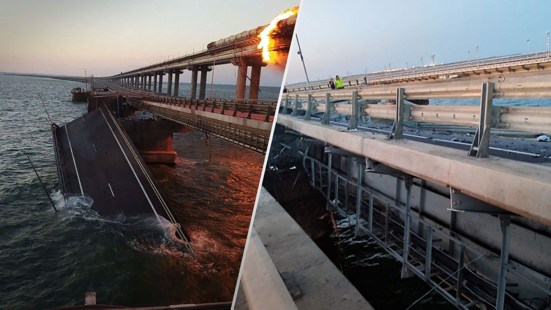 Вибухи на Кримському мосту - в Україні обіцяють бити по Кримському мосту - 24 Канал